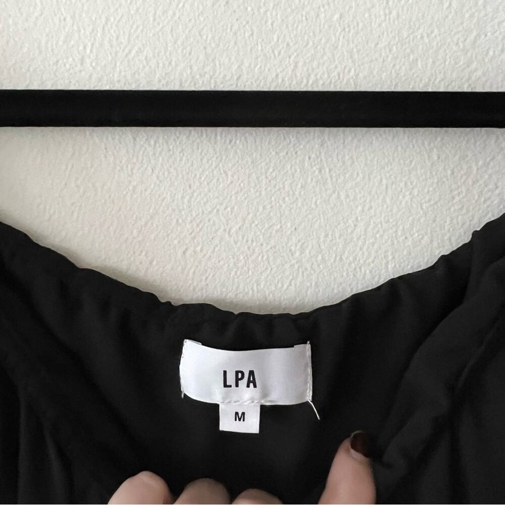 LPA Remi Black Off-the-Shoulder Bodysuit - Picture 6 of 9
